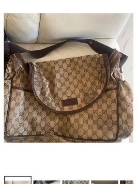 Gucci diaper bag